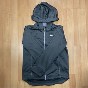 Nike Full Zip Jacket Grey/Purple Size 6XL